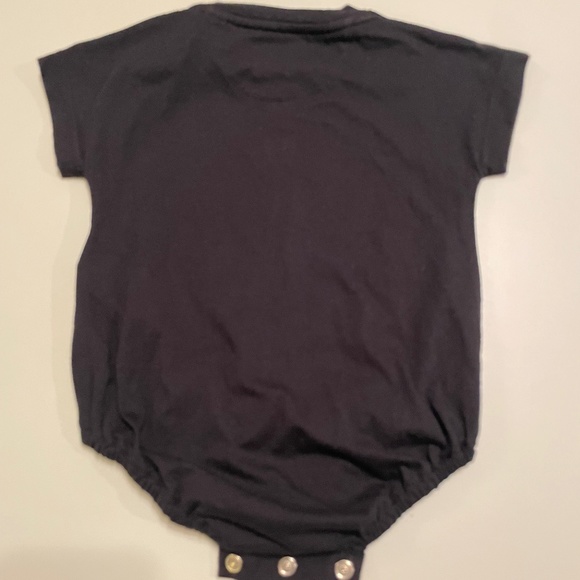 Burberry Thomas the Bear black onesie 3M - Picture 2 of 4